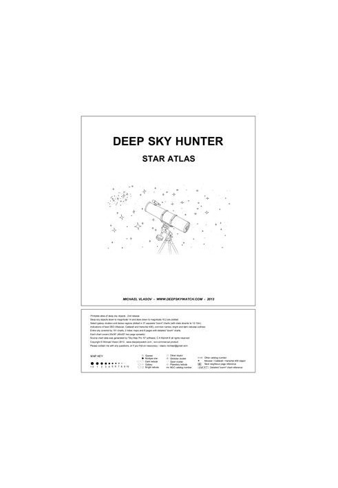 Deep sky hunter. Star atlas