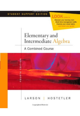 Elementary and Intermediate Algebra, 4th Student Support Edition