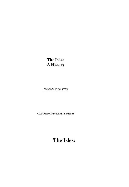 The Isles · A History