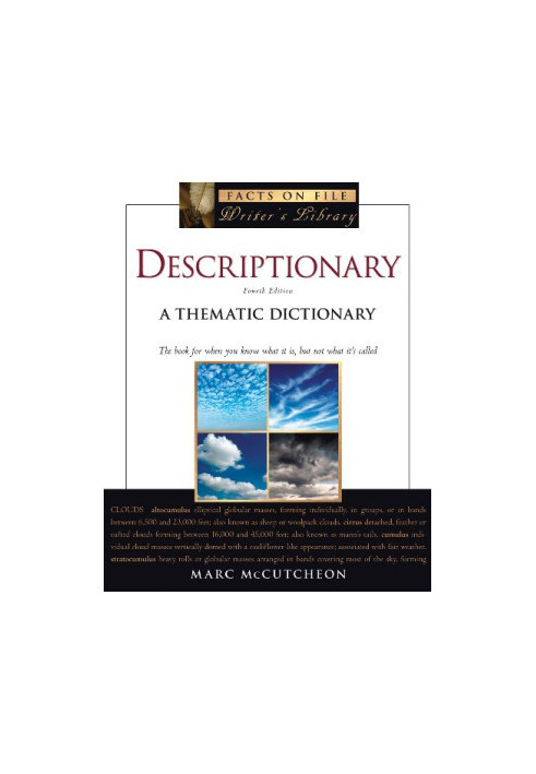 Descriptionary: A Thematic Dictionary (Writers Library) (Writer's Library)