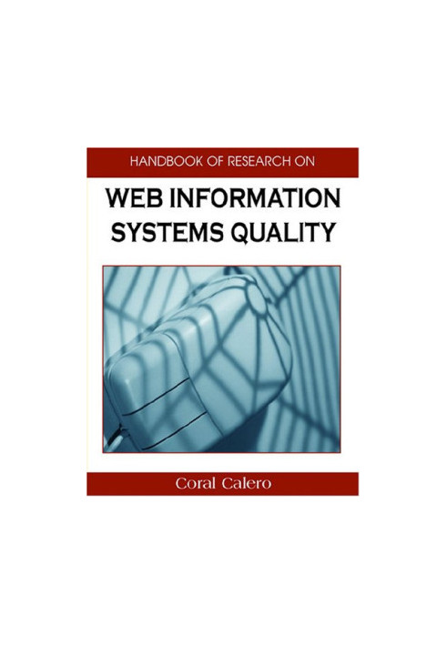 Handbook of research on Web information systems quality