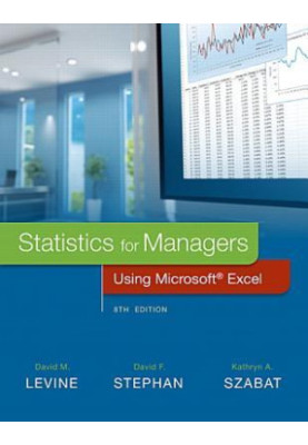 Statistics for managers using Microsoft Excel