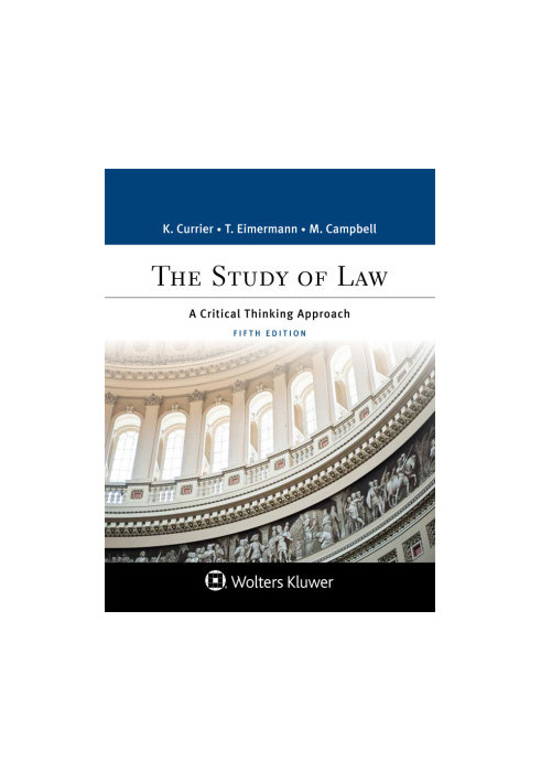 The study of law : a critical thinking approach
