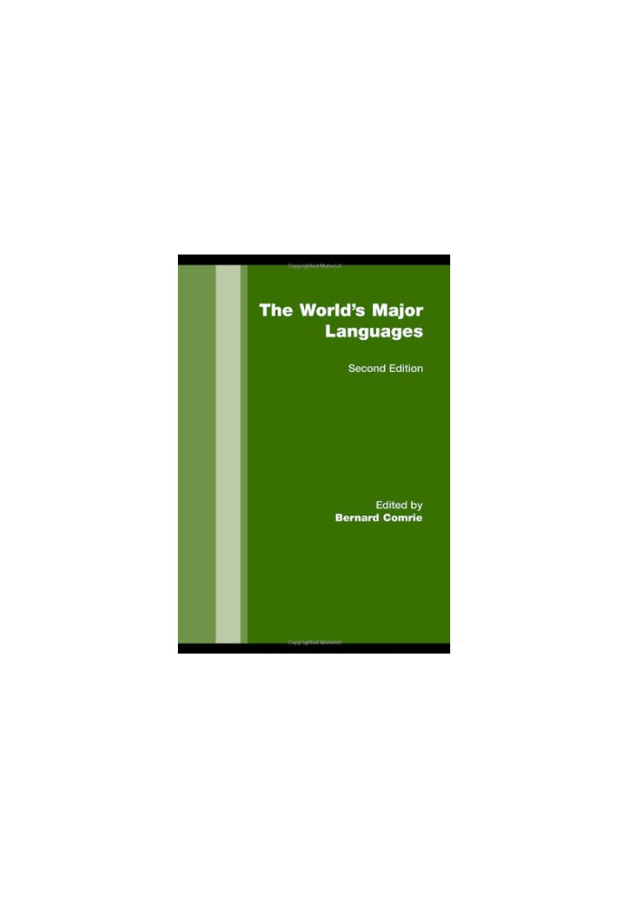 The World's Major Languages