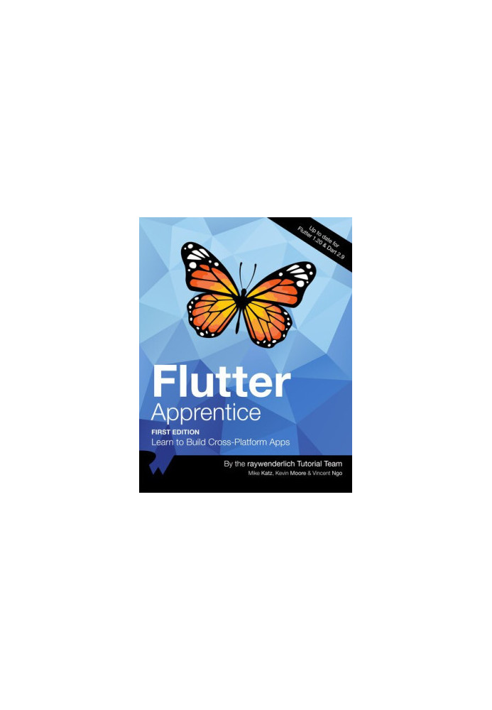 Flutter Apprentice (First Edition): Learn to Build Cross-Platform Apps