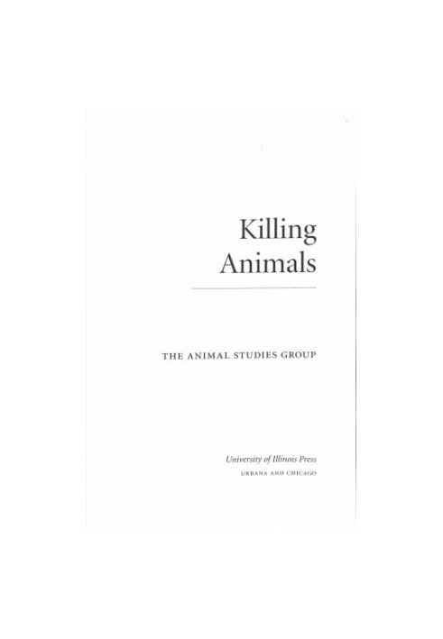 Killing Animals