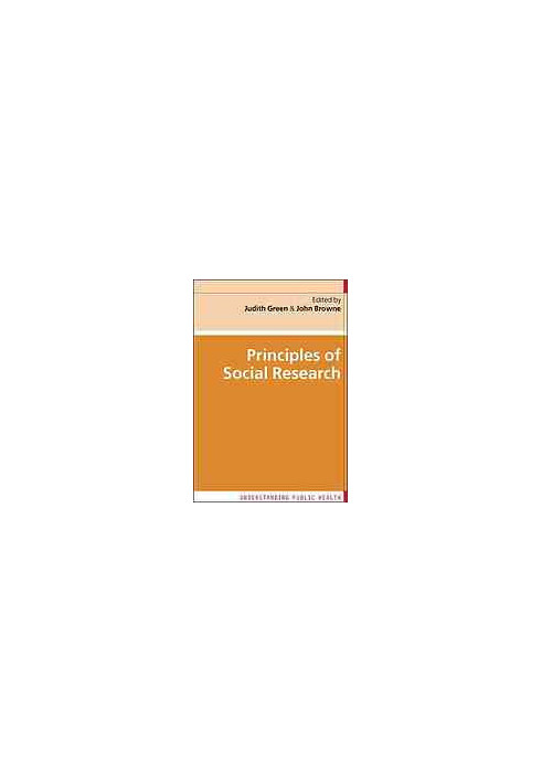 Principles of social research