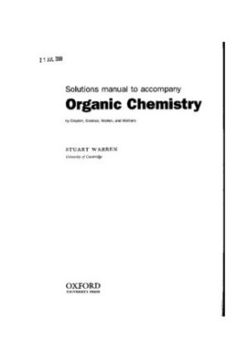 Solutions Manual to Accompany Organic Chemistry