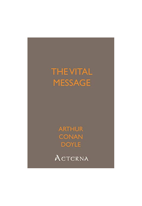 The Vital Message