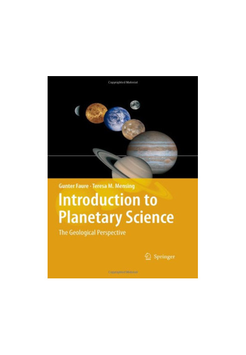 Introduction to Planetary Science The Geological Perspective