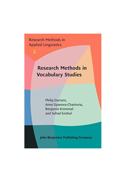 Research Methods in Vocabulary Studies (Research Methods in Applied Linguistics)