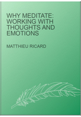 Why Meditate: Working With Thoughts and Emotions