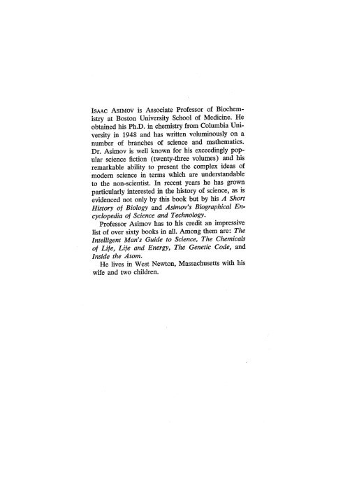 A Short History of Chemistry