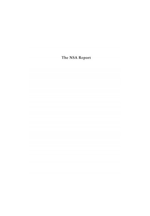 The NSA Report: Liberty and Security in a Changing World