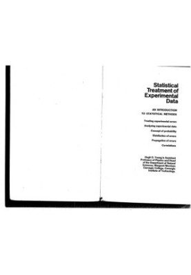 Statistical Treatment of Experimental Data