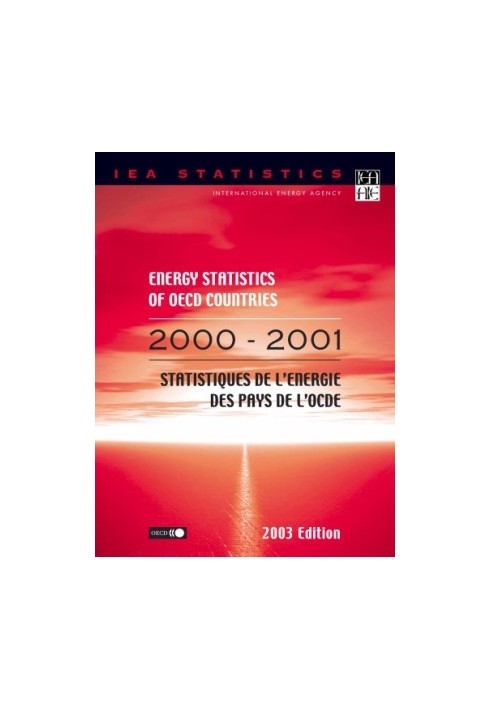 Energy Statistics of OECD Countries : 2000/2001-2003 Edition.