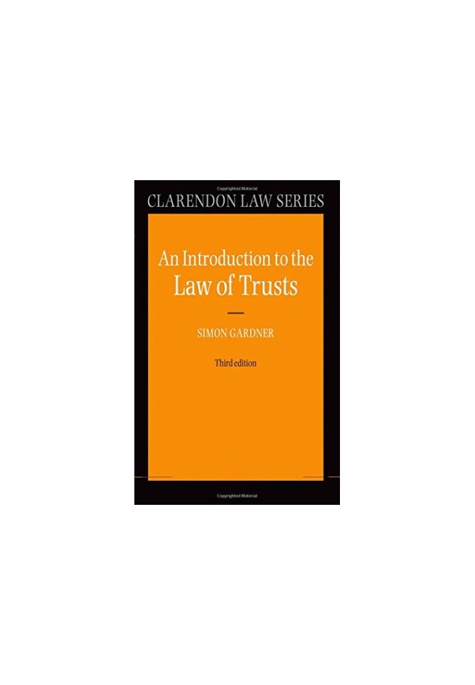 An Introduction to the Law of Trusts