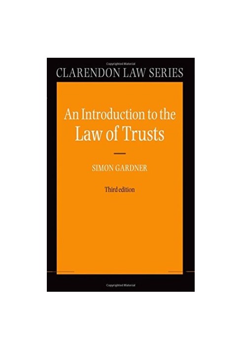 An Introduction to the Law of Trusts