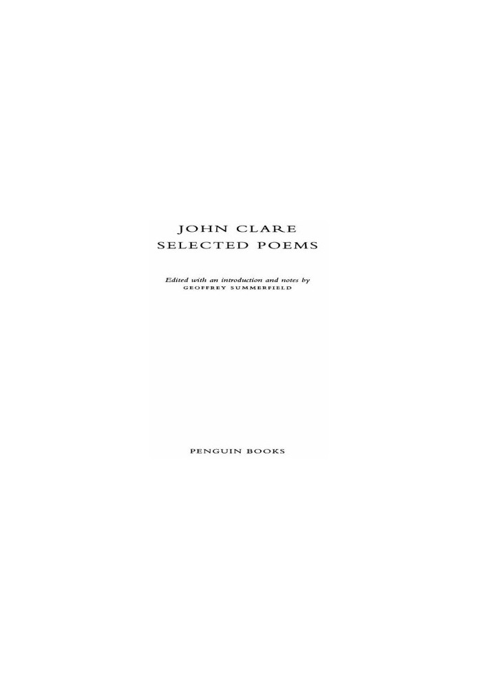 Selected Poems