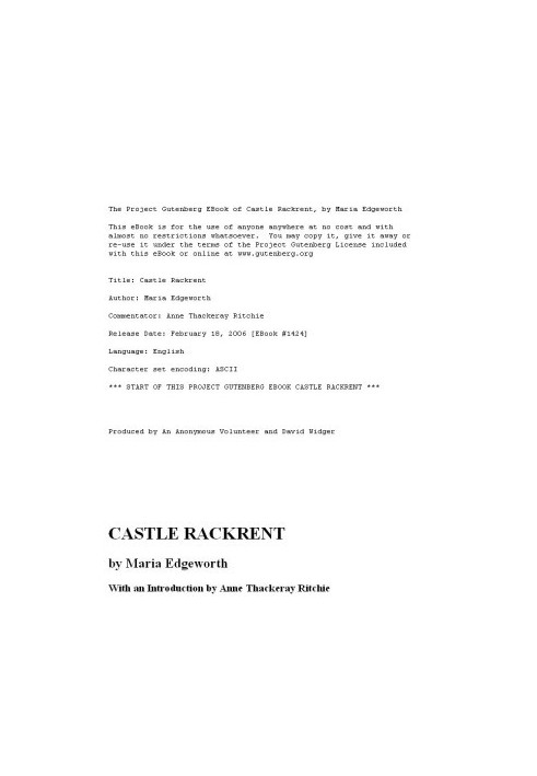 Castle Rackrent