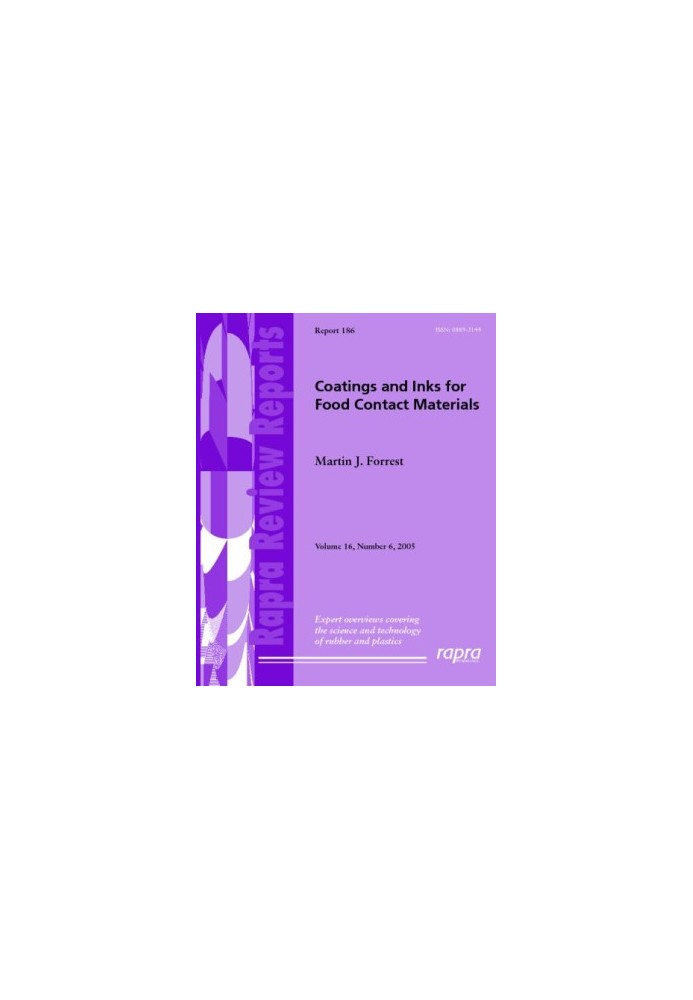 Coatings and Inks for Food Contact Materials