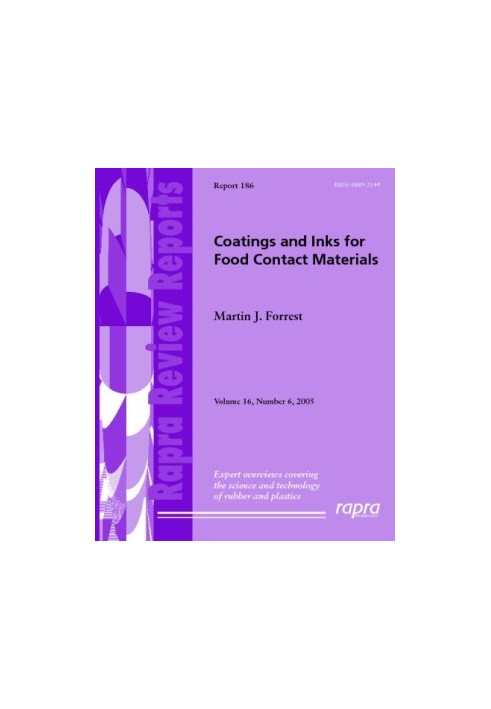 Coatings and Inks for Food Contact Materials