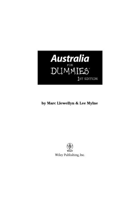 Australia for Dummies