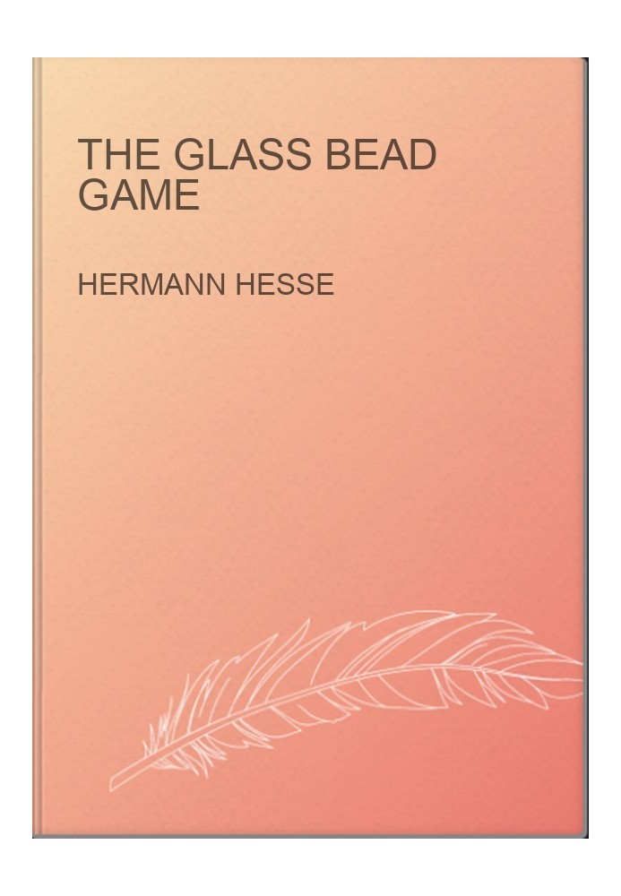 The Glass Bead Game