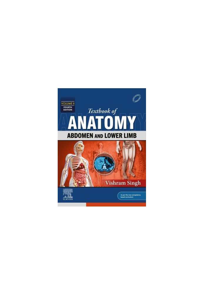 Textbook of Anatomy Abdomen and Lower Limb, Vol II, 4th Edition