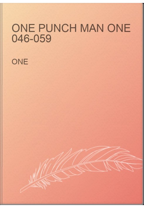 one punch man ONE 046-059