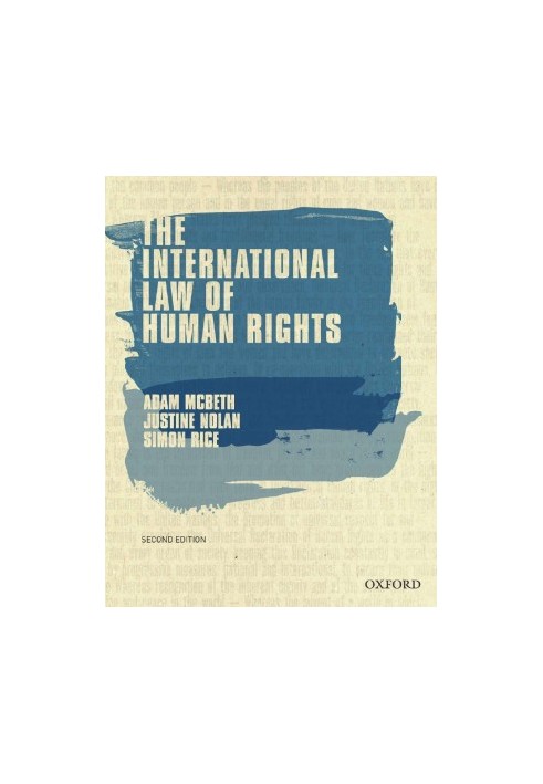 The International law of human rights