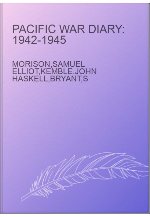 Pacific war diary: 1942-1945