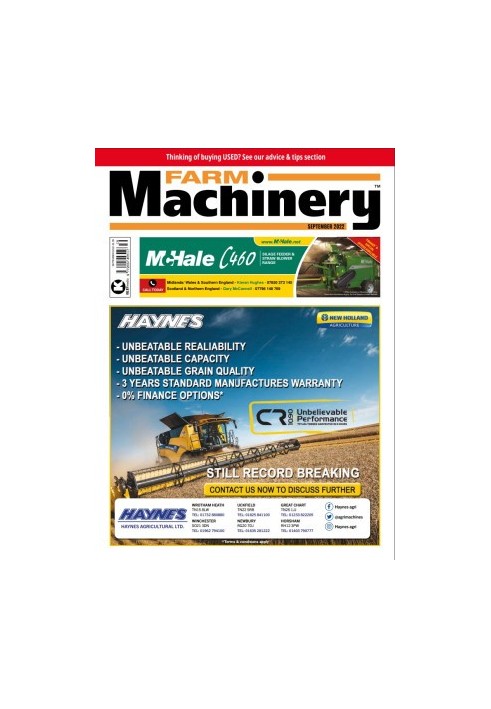 Farm Machinery – September 2022