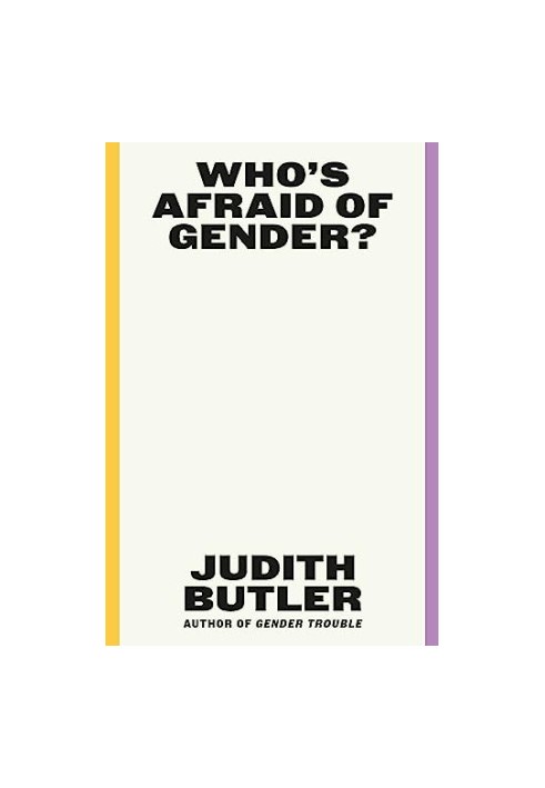 Who's Afraid of Gender?