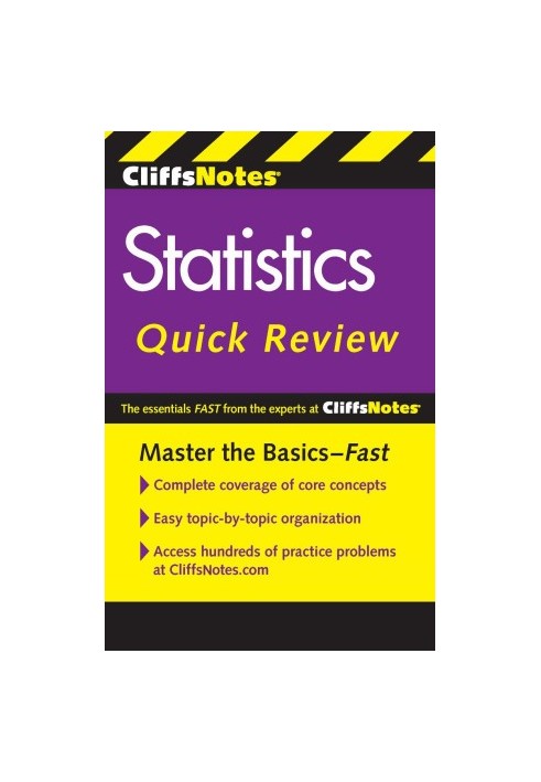 CliffsNotes: Statistics Quick Review, 2nd Edition
