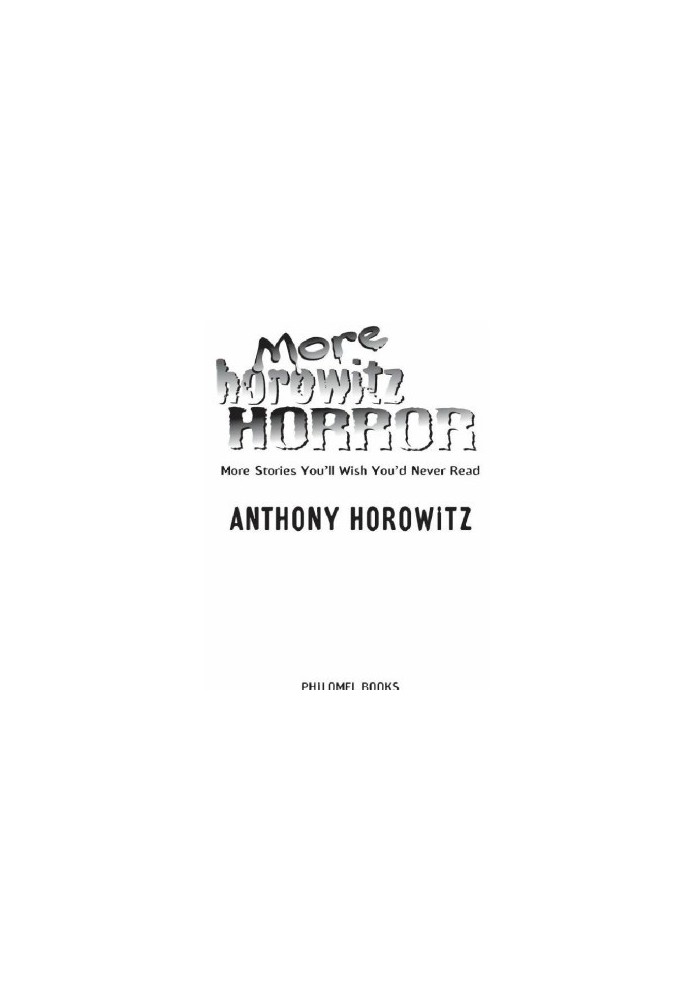 More Horowitz Horror