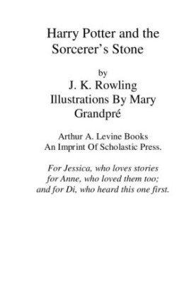 Harry Potter and the Sorcerer's Stone