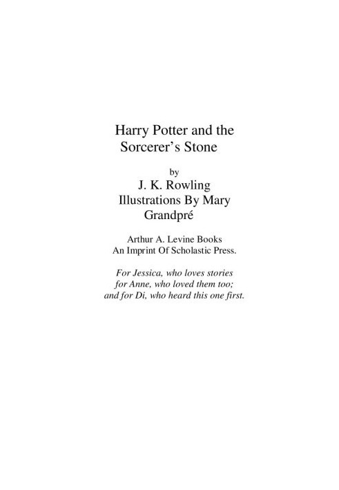 Harry Potter and the Sorcerer's Stone