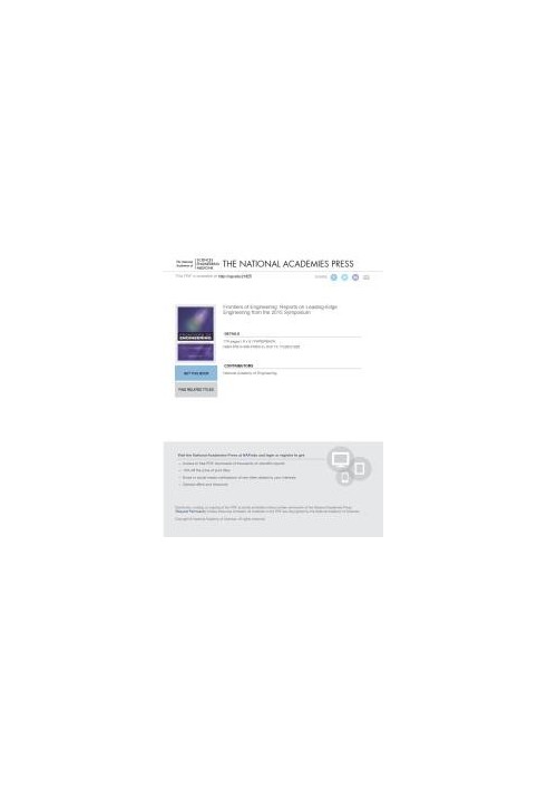 Frontiers of Engineering: Reports on Leading-Edge Engineering from the 2015 Symposium