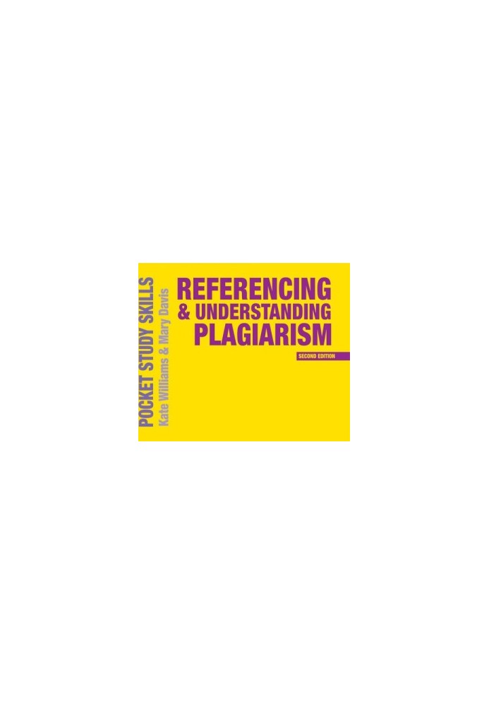 Referencing and Understanding Plagiarism