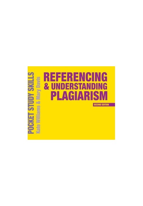 Referencing and Understanding Plagiarism