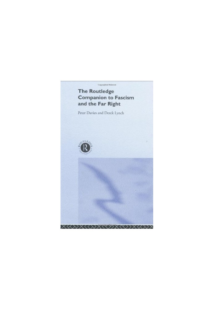 The Routledge Companion to Fascism and the Far Right