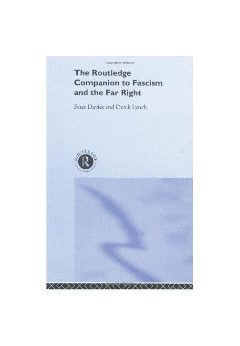 The Routledge Companion to Fascism and the Far Right