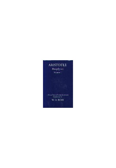 Metaphysics - 2 Volumes (Oxford University Press academic monograph reprints)