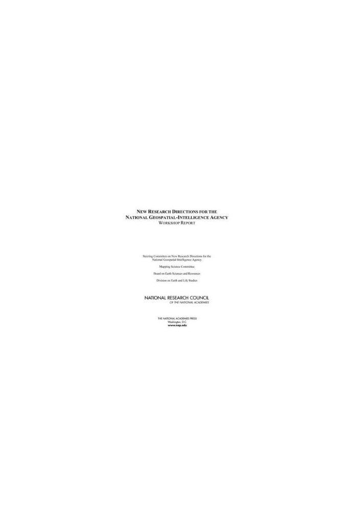 New Research Directions for the National Geospatial-Intelligence Agency - Workshop Report
