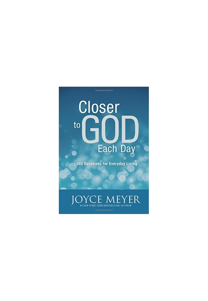 Closer to God each day : 365 devotions for everyday living