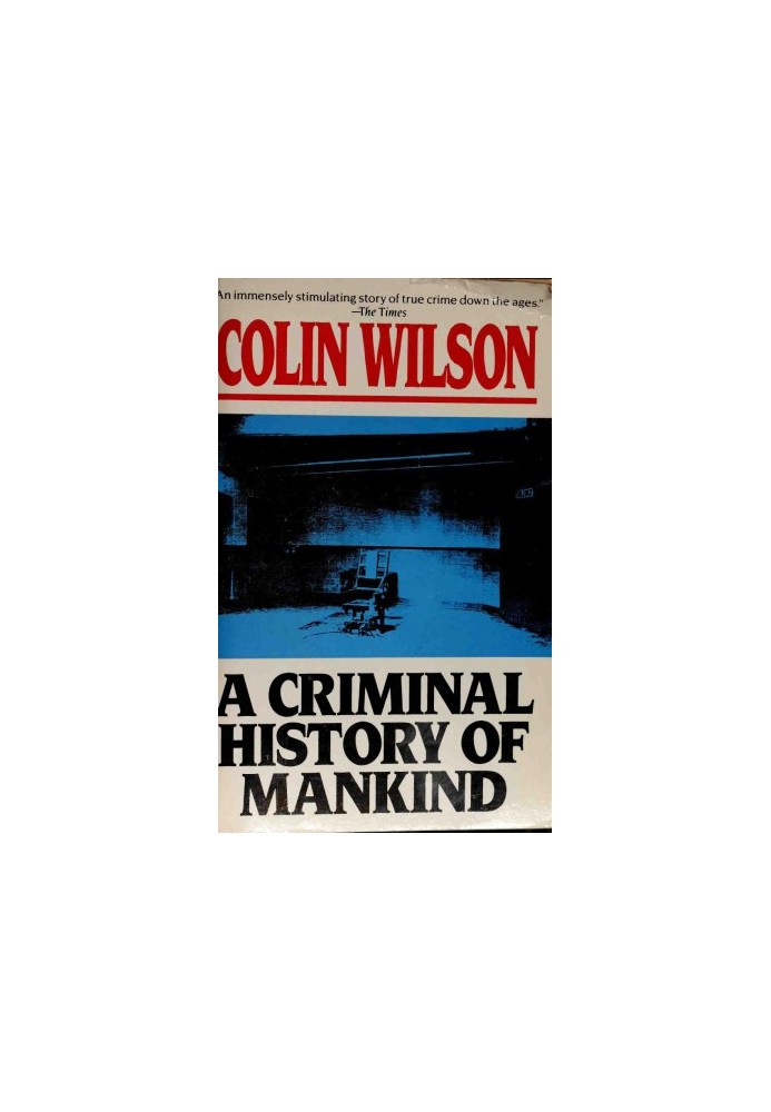 Criminal History of Mankind