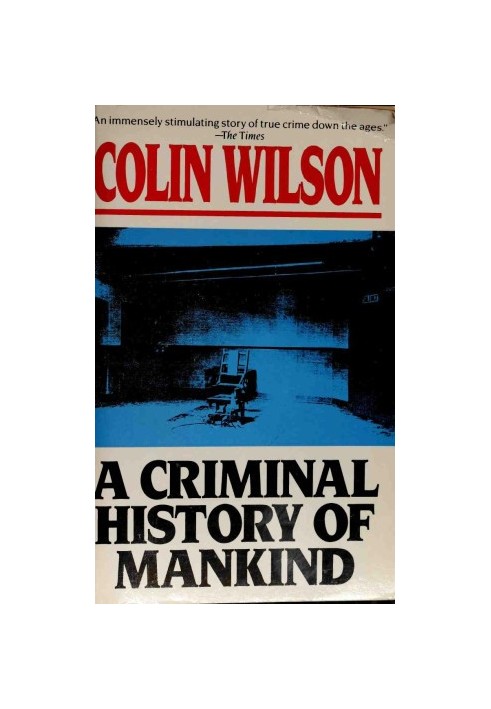 Criminal History of Mankind