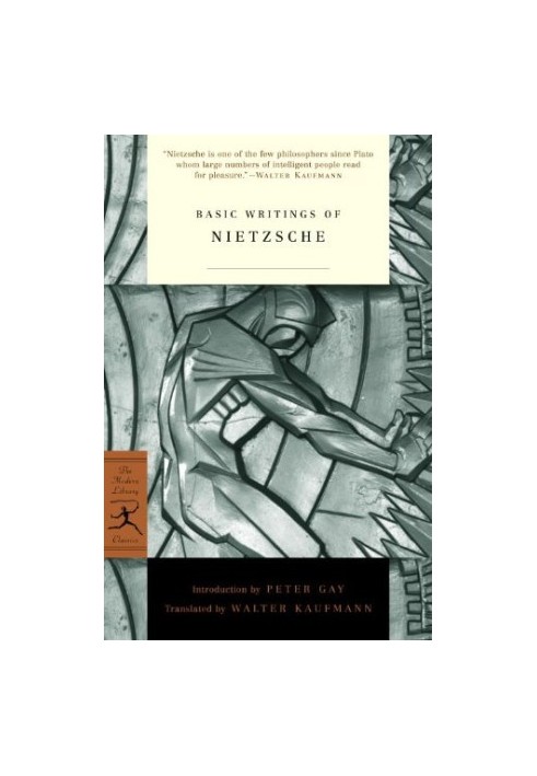 Basic Writings of Nietzsche