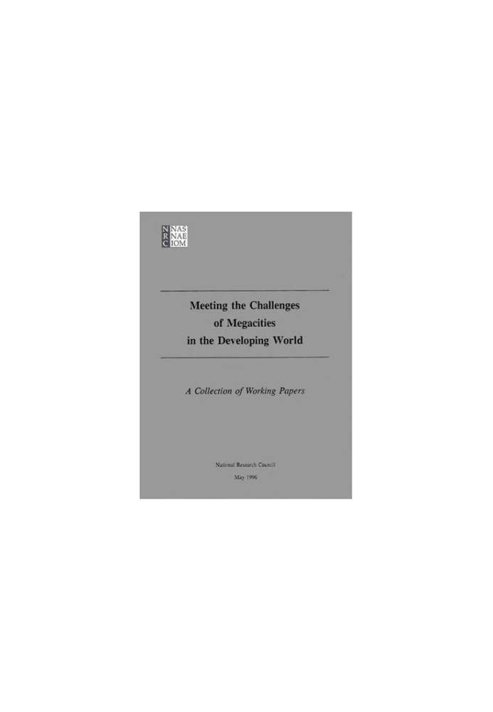 Meeting Megacity Challenges - A Role for Innovation and Technology